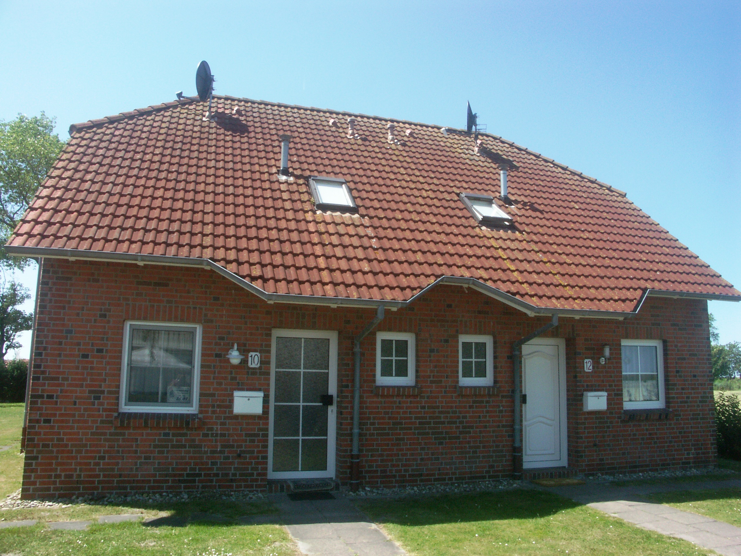 Teil eines Doppelhauses